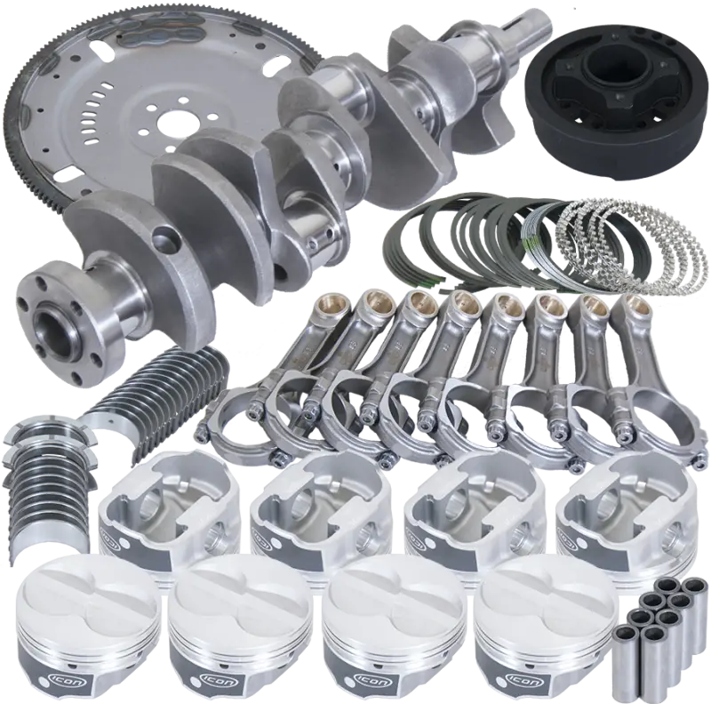 Eagle Ford 302 3.250In Crank 5.400In I-Beam Rods 4.030In Pistons 164 Tooth Fp Balanced Assembly 1