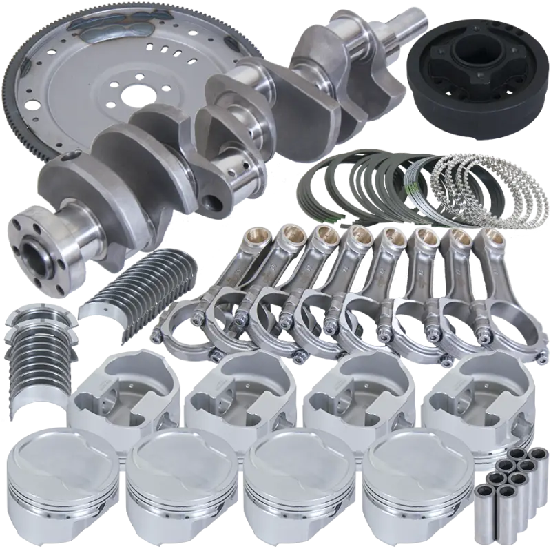 Eagle Ford 302 V-Rib Belt 157 Tooth Flexplate Balanced Rotating Assembly - 5.400In I-Beam +.040 Bore 1