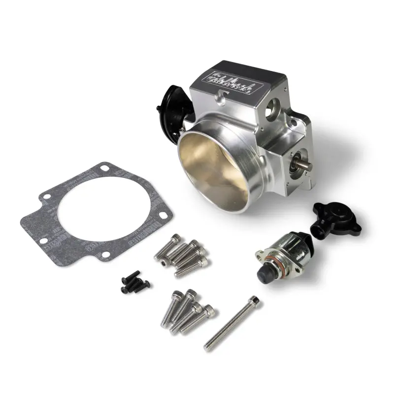 Edelbrock Pro Flo Xt 90Mm Throttle Body - Satin Finish 1