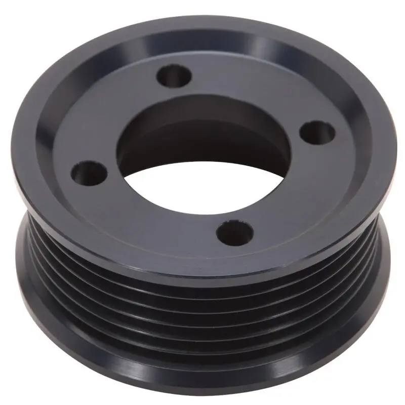 Edelbrock Pulley Supercharger Enforcer 8 Rib 3.5In Black 1