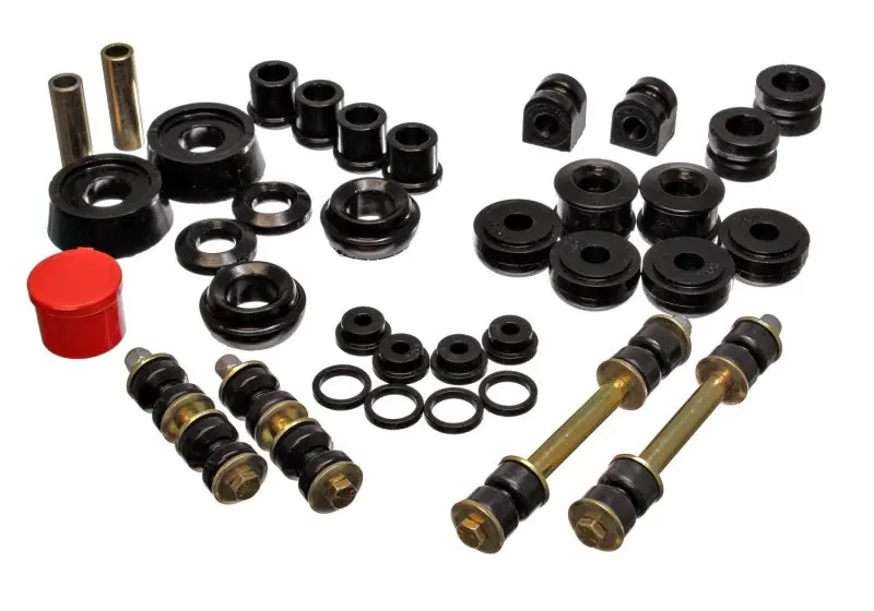 Energy Suspension 03-05 Dodge Srt-4 Fwd Black Hyper-Flex Master Bushing Set 1