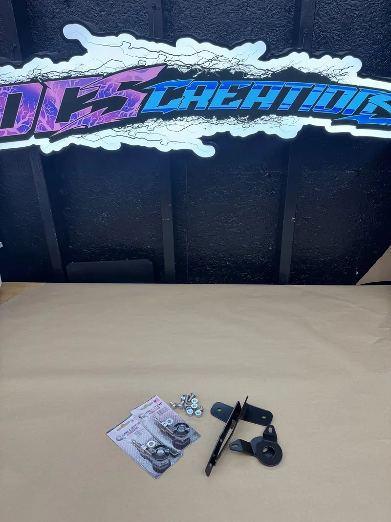 Evo 8/9 Bumper Quick Release Brackets 1