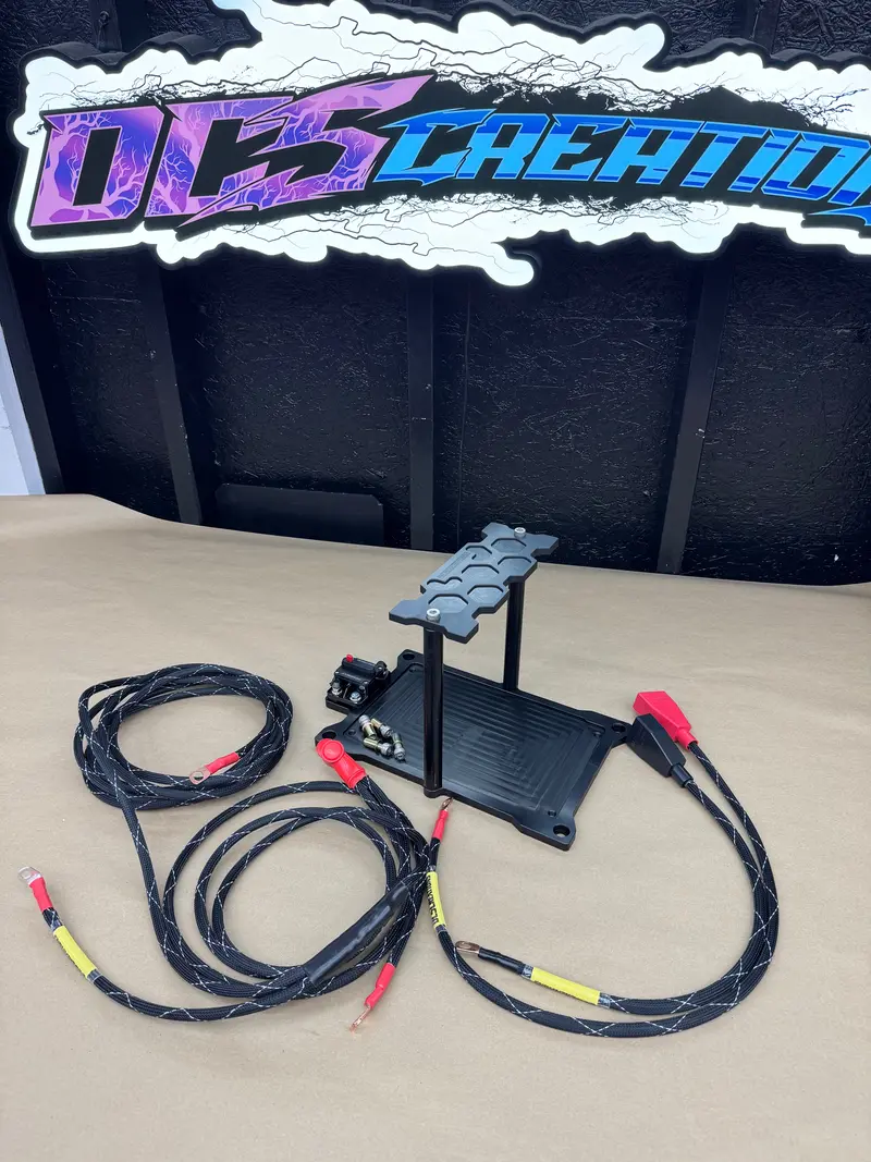 Evo 8/9 Trunk Billet Battery Tray 1
