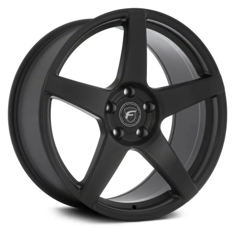 Forgestar Cf5 20X9 / 5X114.3 Bp / Et35 / 6.4In Bs Satin Black Wheel 1