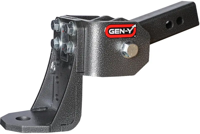 Gen-Y Glyder Torsion-Flex 2In Shank 6In Drop 7K Hitch W/Ball Platform/1In Diameter Mounting Hole 1