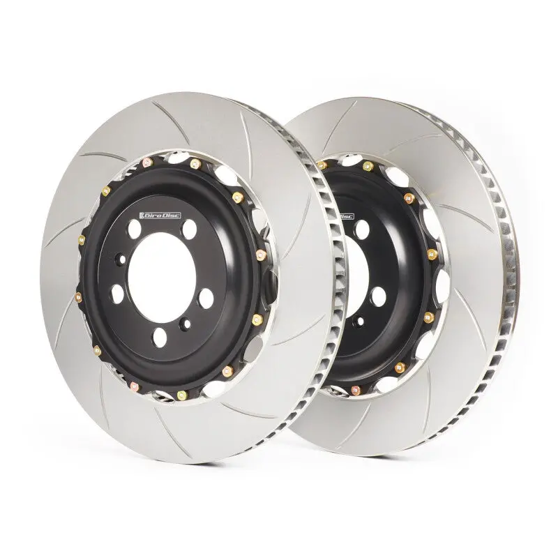 Girodisc Audi C7 S6/S7/Rs6/Rs7 356X22mm Rear 2-Piece Slotted Rotors 1