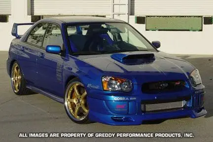 Greddy 04+ Wrx & Sti Fiberglass Front Lip Spoiler 1