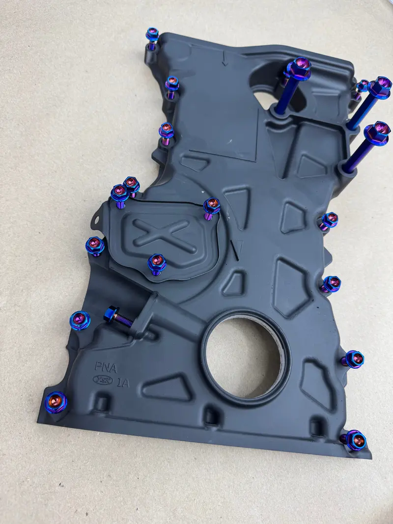 K Series Timing Cover Ti-Bolts 1