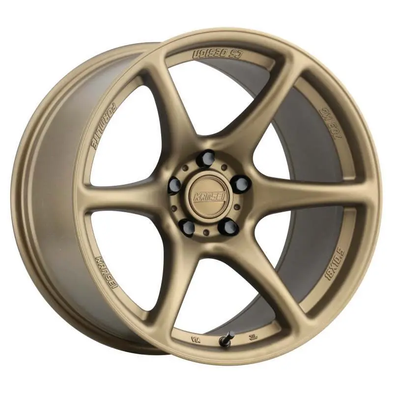 Kansei K11b Tandem 17X9.5In / 5X100 Bp / 12Mm Offset / 73.1Mm Bore - Textured Bronze 1