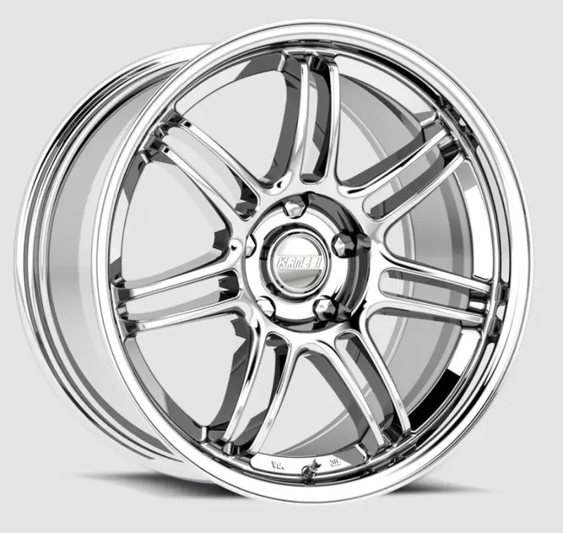 Kansei K17x Seven 18X10.5In / 5X114.3 Bp / 12Mm Offset / 73.1Mm Bore - Chrome 1