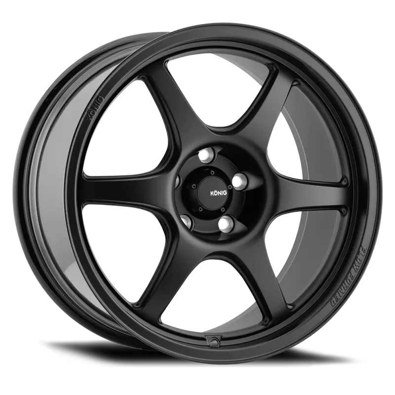 Konig Hexaform 17X8 5X114.3 Et38 Matte Black 1