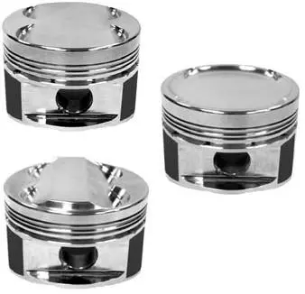 Manley Mitsubishi 4G63 2.0L -2.5Cc 86.5Mm Bore 1.375In Ch Platinum Series Flat Top Piston - Set Of 4 1