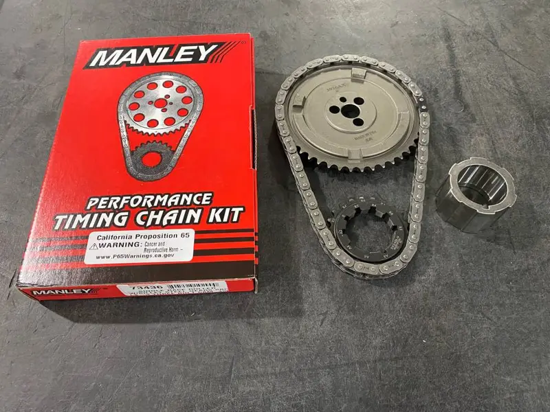 Manley Sb Chevy Ls-3 Billet W/ Torrington Bearing & 9 Keyway Crankshaft Sprocket Kit (W/ 3-Bolt Cam) 1