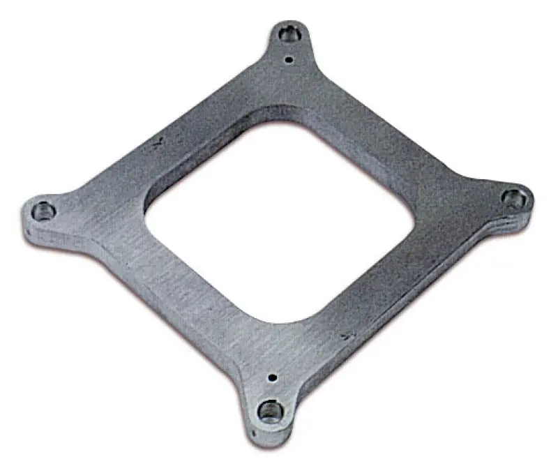 Moroso 4150/4160 Carburetor Spacer - Open Plenum - 1/2In - Billet Aluminum 1