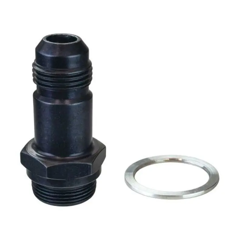 Moroso -8An X 7/8In-20 2In Long Carburetor Fuel Inlet Fitting 1