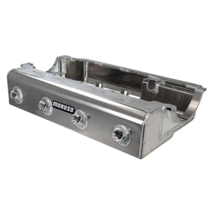Moroso Bbc Mark Iv Marine Dry Sump 4 P/U 5In Deep Aluminum Oil Pan W/Pump Notch 1