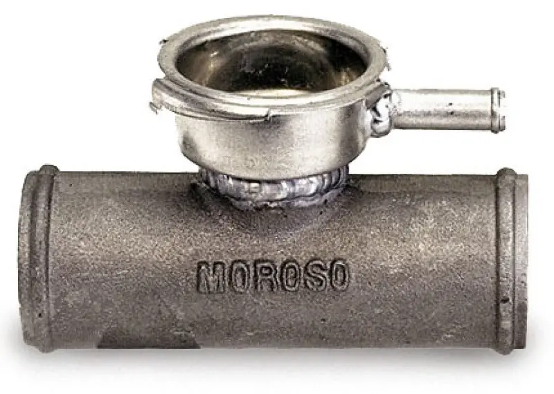Moroso Radiator Hose Filler - 1-1/2In Hose To 1-1/2In Hose - Cast Aluminum 1
