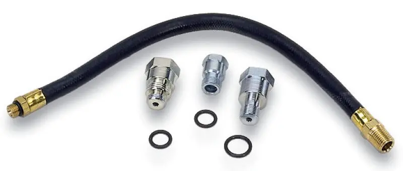 Moroso Universal Spark Plug Hole Air Hose Kit 1