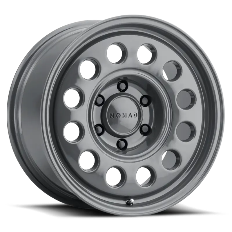 Nomad N501ug Convoy 17X8.5In / 6X139.7 Bp / 25Mm Offset / 106.1Mm Bore - Utility Gray 1