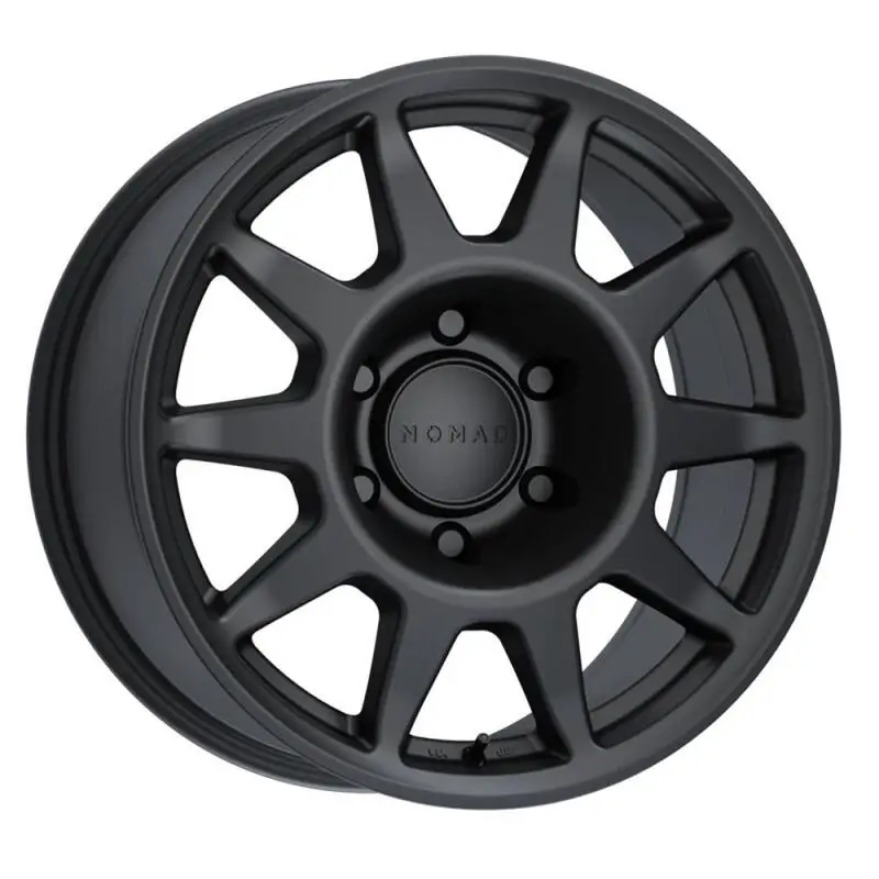 Nomad N505sb Touring 17X8.5In / 5X150 Bp / 0Mm Offset / 110.5Mm Bore - Satin Black 1