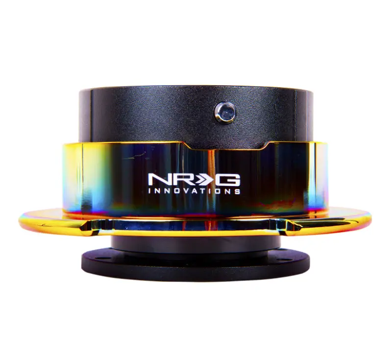 Nrg Quick Release Gen 2.5 - Black Body / Neochrome Ring 1