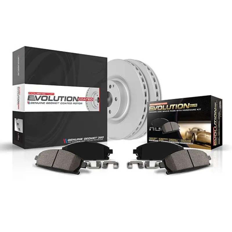 Power Stop 20-24 Tesla Y Front Z17 Coated Brake Kit 1