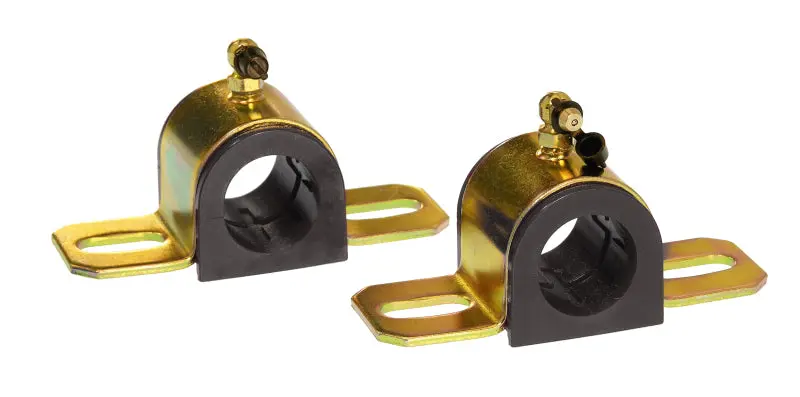 Prothane Universal 90 Deg Greasable Sway Bar Bushings - 29Mm - Type B Bracket - Black 1