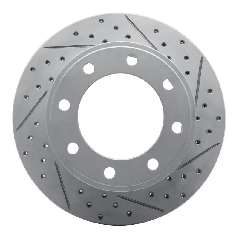 R1 05-12 Ford F-250 2Wd (Super Duty) Rear Right Drilled & Slotted Geo-Carbon Rotor 1