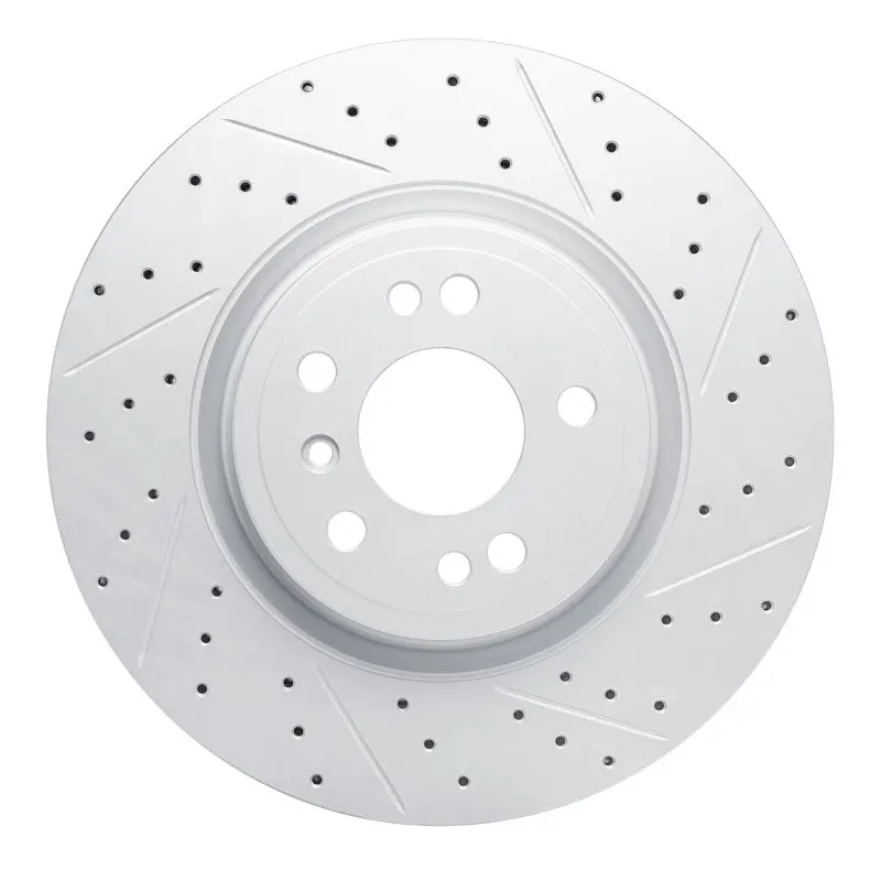 R1 12-18 Mercedes-Benz Ml350 Front Right Drilled & Slotted Geo-Carbon Rotor 1