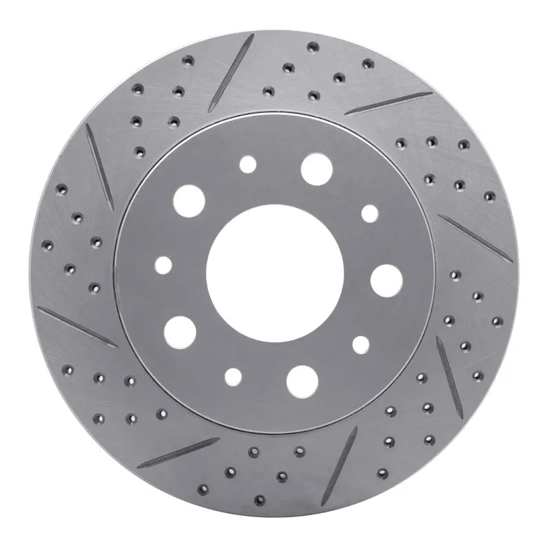 R1 14-21 Ram Promaster 3500 Rear Left Drilled & Slotted Geo-Carbon Rotor 1