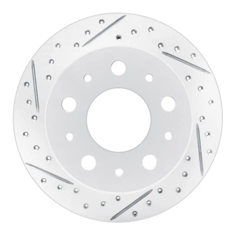 R1 14-21 Ram Promaster 3500 Rear Left Drilled & Slotted Geo-Carbon Rotor 1