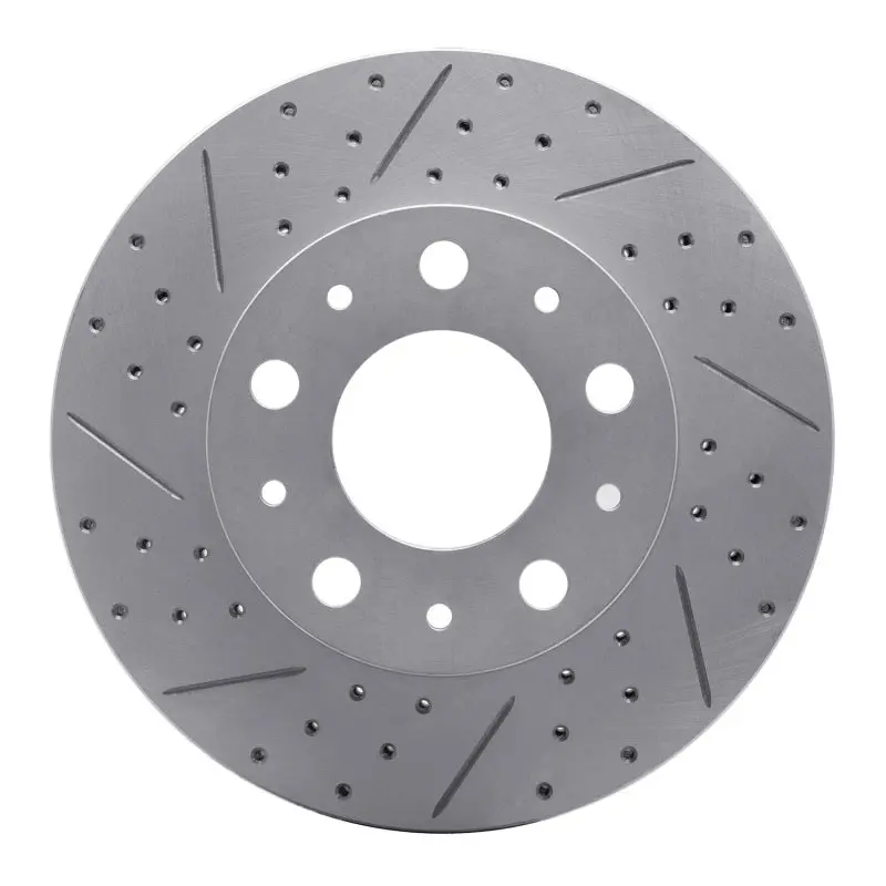 R1 14-26 Ram Promaster 2500 Front Left Drilled & Slotted Geo-Carbon Rotor 1