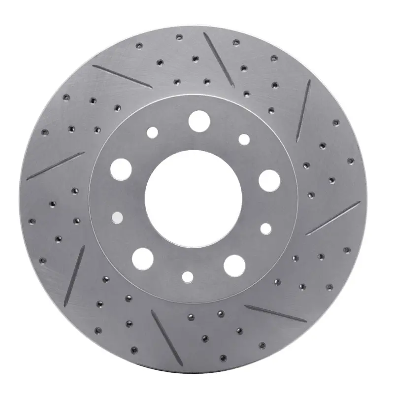 R1 14-26 Ram Promaster 3500 Front Right Drilled & Slotted Geo-Carbon Rotor 1