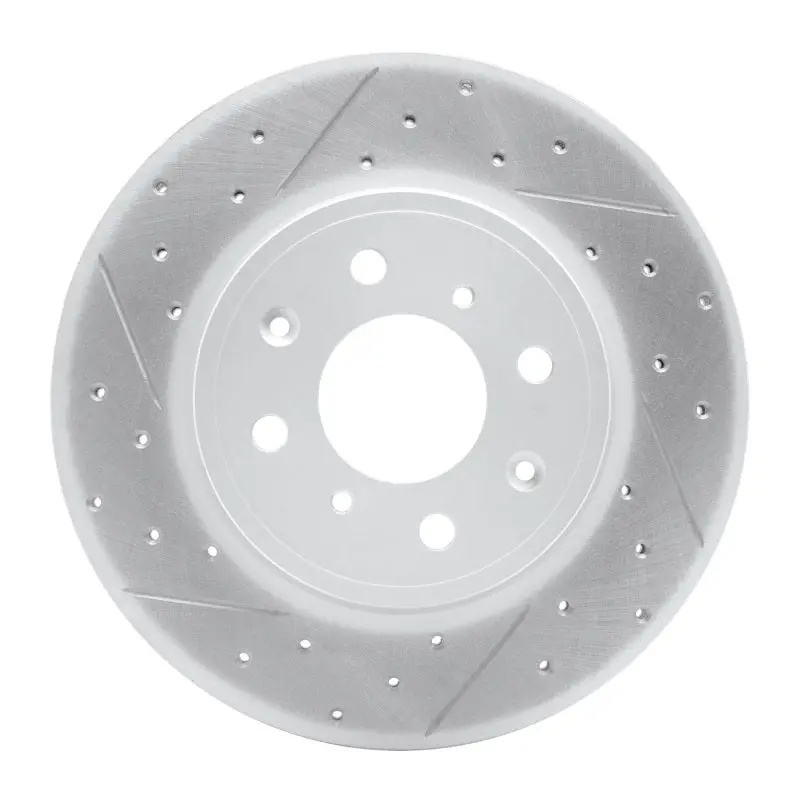 R1 15-20 Honda Fit (Usa/Canada) Front Left Drilled & Slotted Geo-Carbon Rotor 1