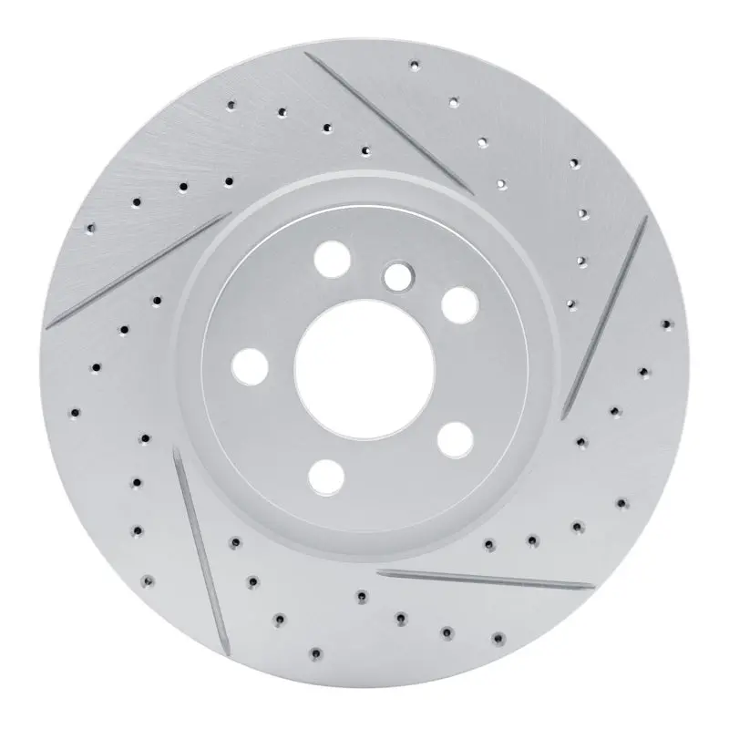 R1 15-25 Bmw 228I Gran Coupe Front Right Drilled & Slotted Geo-Carbon Rotor 1