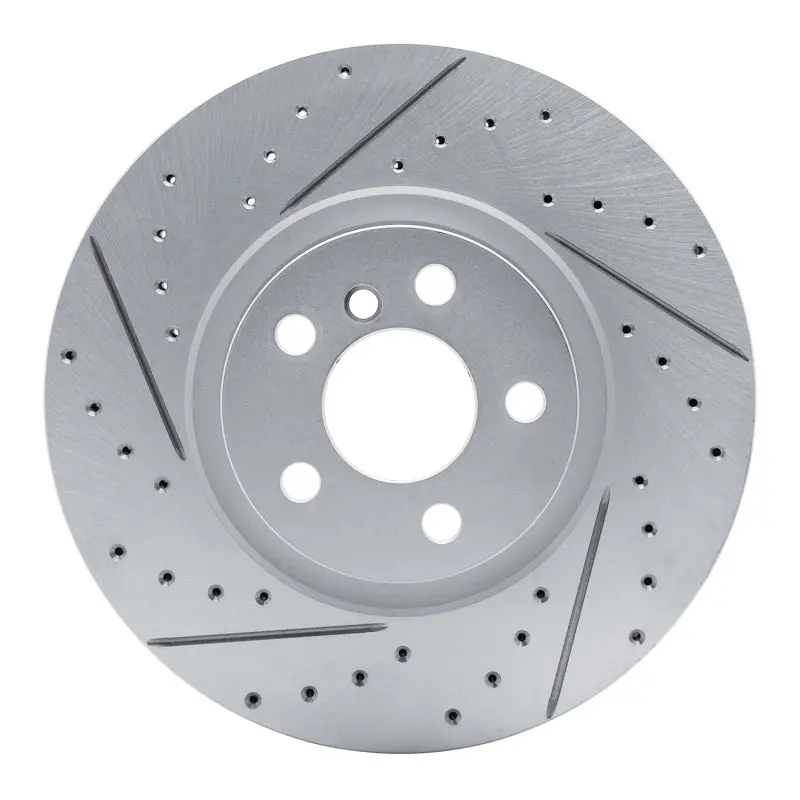 R1 15-25 Bmw 228I Xdrive Gran Coupe Front Left Drilled & Slotted Geo-Carbon Rotor 1