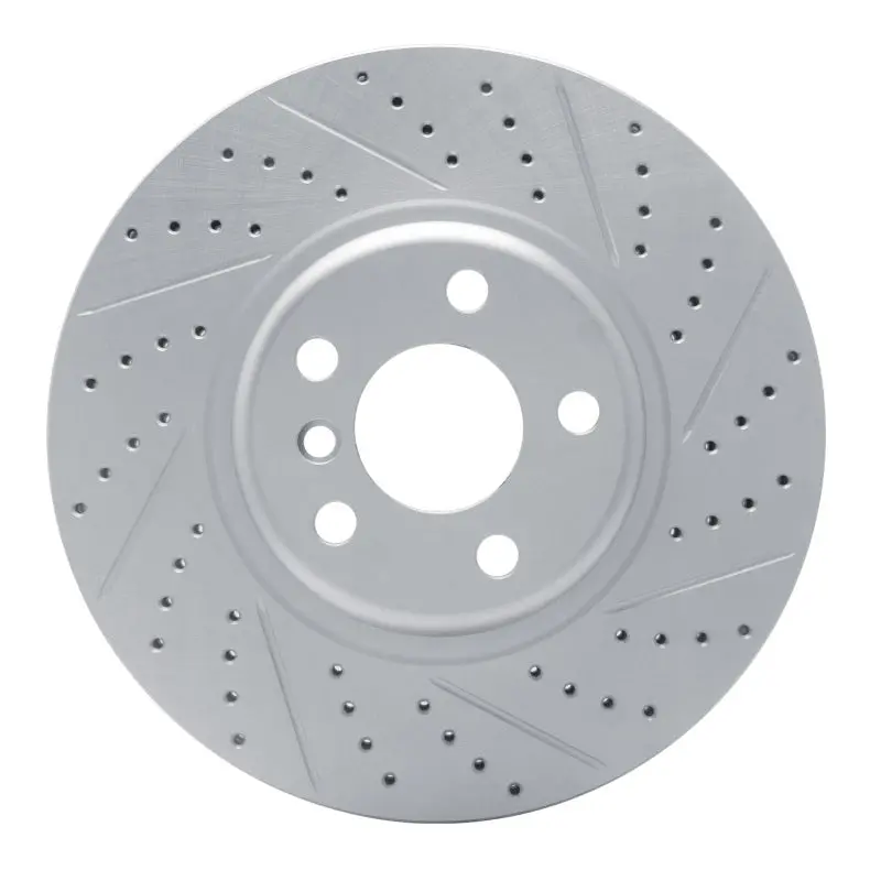R1 18-26 Bmw X4 Front Right Drilled & Slotted Geo-Carbon Rotor 1