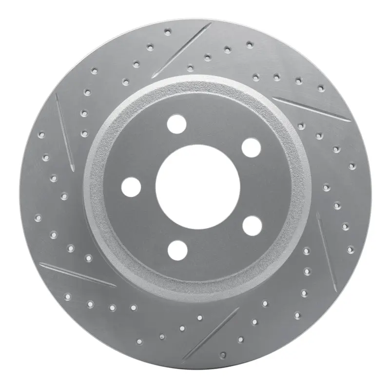 R1 20-25 Mercedes-Benz Gle350 Rear Left Drilled & Slotted Geo-Carbon Rotor 1
