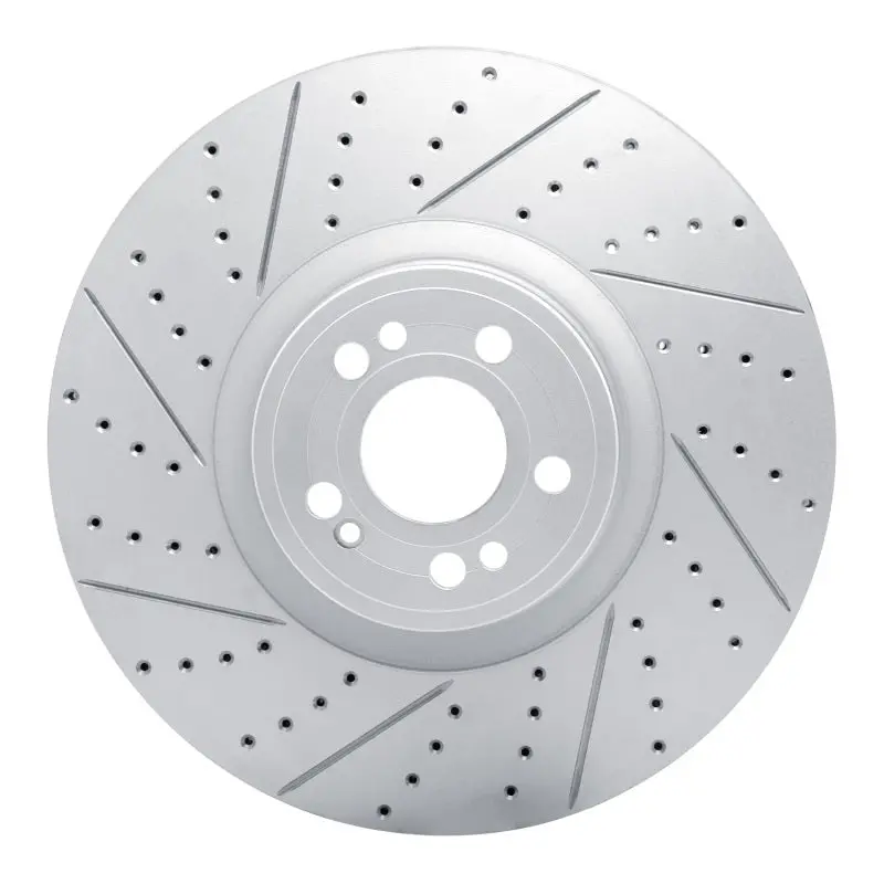 R1 20-26 Mercedes-Benz Gle450 Front Left Drilled & Slotted Geo-Carbon Rotor 1