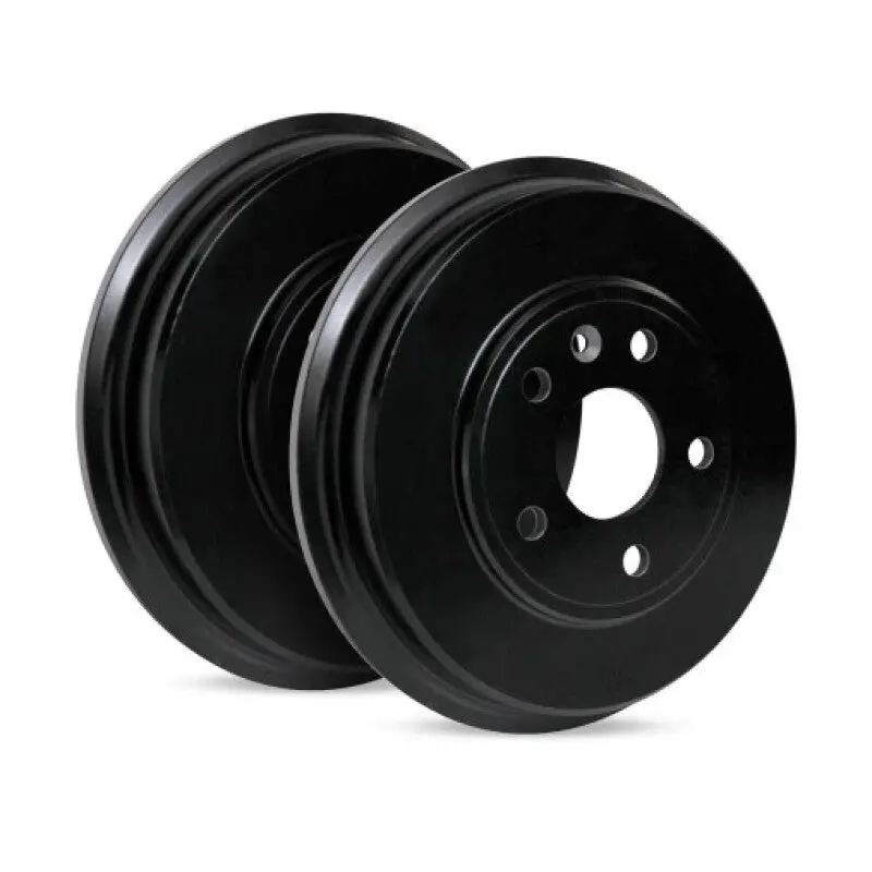 R1 24-25 Toyota Land Cruiser Prado (South America) Front Right Drill & Slot Black Brake Rotor 1