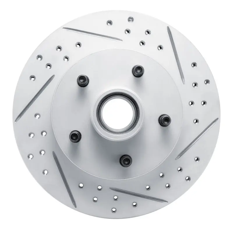 R1 83-97 Ford Ranger (Usa/Canada) Front Right Drilled & Slotted Geo-Carbon Rotor 1