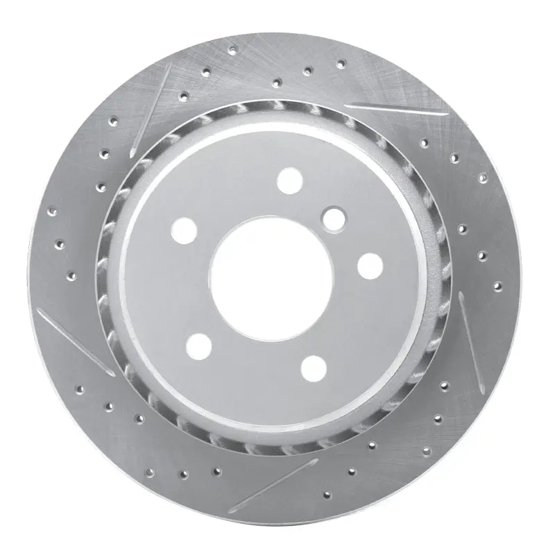 R1 95-02 Bmw Z3 Right Rear Drilled & Slotted Geo-Carbon Rotor 1