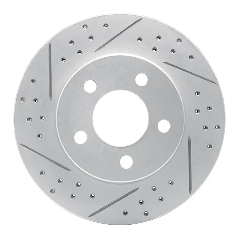 R1 95-02 Ford Ranger (Usa/Canada) Front Left Drilled & Slotted Geo-Carbon Rotor 1