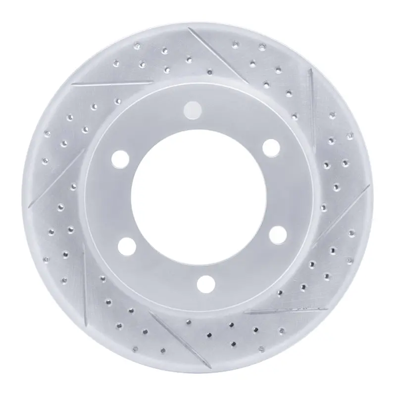 R1 95-04 Toyota 4Runner Front Right Drilled & Slotted Geo-Carbon Rotor 1