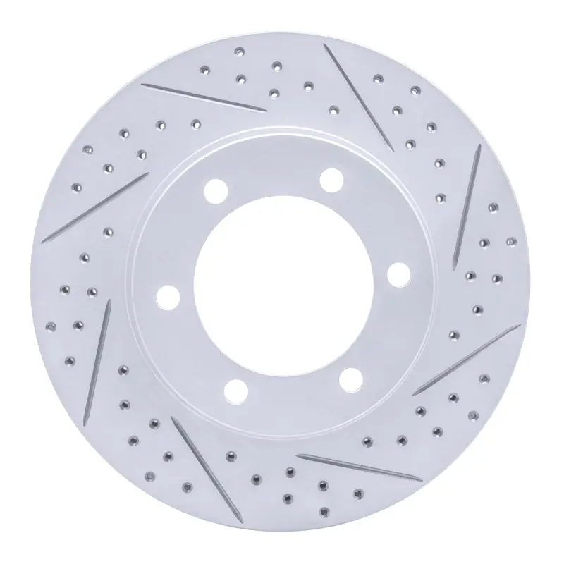 R1 95-04 Toyota 4Runner Front Right Drilled & Slotted Geo-Carbon Rotor 1