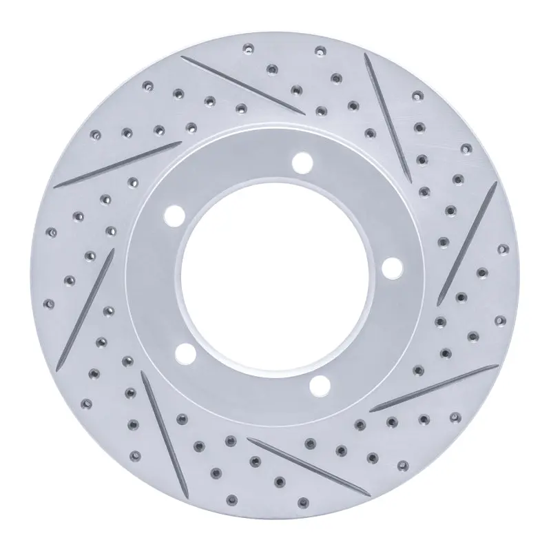 R1 98-07 Lexus Lx470 Front Right Drilled & Slotted Geo-Carbon Rotor 1