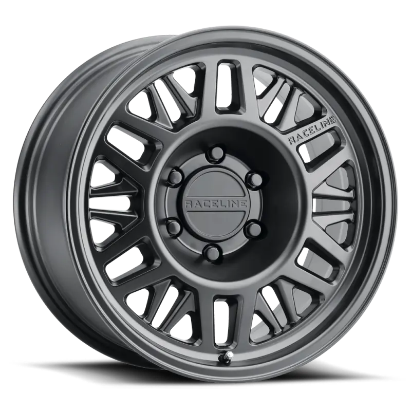 Raceline 451B Ryno Tr 18X9in / 6X135 Bp / 0Mm Offset / 87.1Mm Bore - Satin Black 1