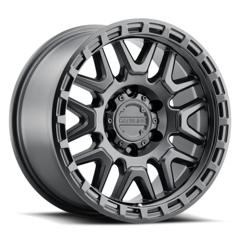 Raceline 953B Krank 18X9in / 6X135 Bp / 18Mm Offset / 87.1Mm Bore - Satin Black 1