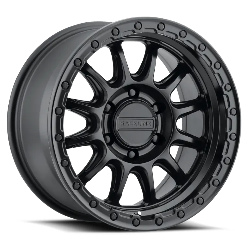 Raceline 960B Alpha 17X8.5In / 6X139.7 Bp / 0Mm Offset / 106.1Mm Bore - Satin Black 1