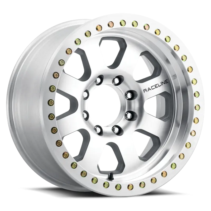 Raceline Rt260n Avenger Machined 20X10in / 6X6.5 Dbp Bp / -25Mm Offset / 108Mm Bore - Machined 1